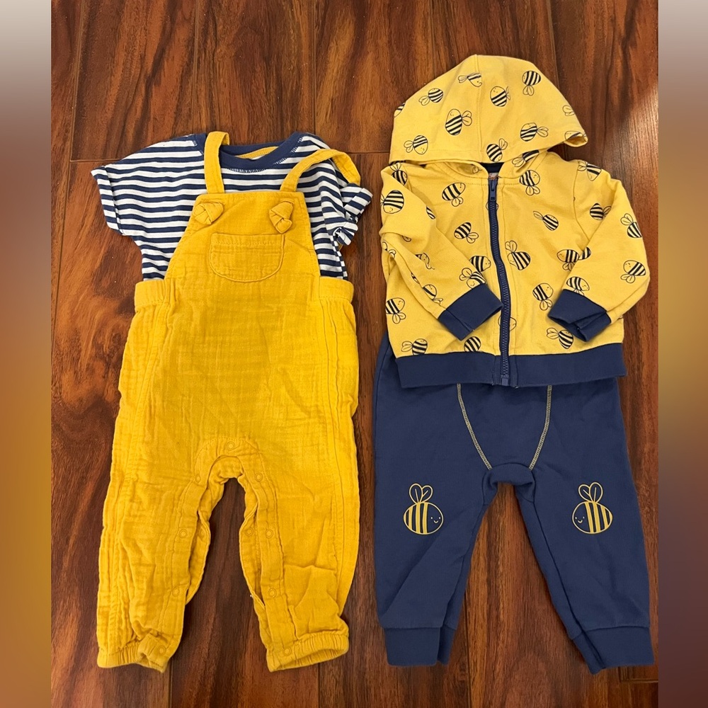 Cat & Jack Spring outfits 🐝🩵